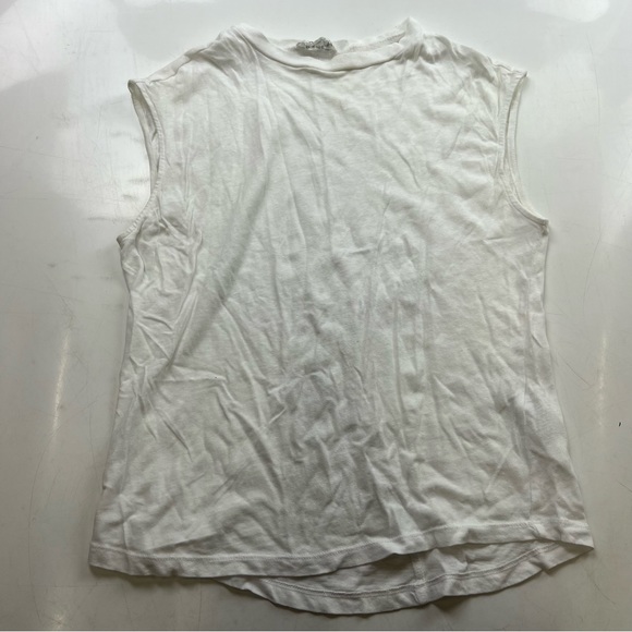 Frame women’s white sleeveless top M L47-33 - Picture 2 of 6